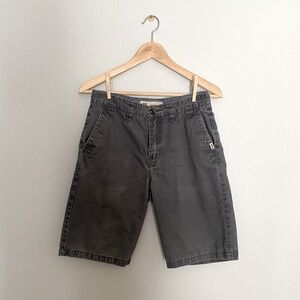 Vans Gray Cotton Shorts